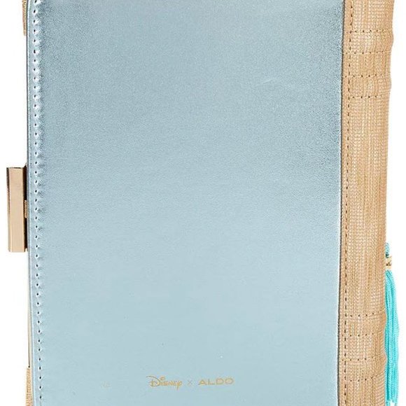 ALDO x Disney Has A Sparkly Fairytale Collection With Heels  Aldo x Disney Storybook Princess Jasmine Clutch